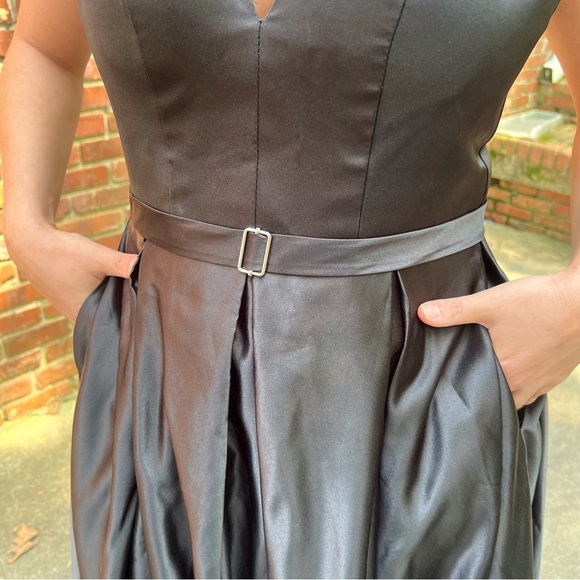 Custom Made Gothic Ballgown Alternative Wedding Dress - Lace Up Corset & Slit - Picture 9 of 17